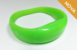 Pulseira de LED Slim - Ativada pelo movimento