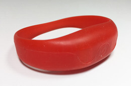 Pulseira de LED em silicone - Ativada pelo movimento