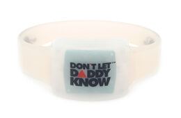 Pulseira com Led em Silicone - Ativada por Controle Remoto